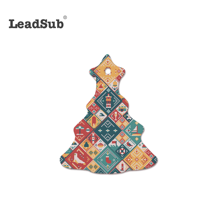 sublimation ceramic ornament 22