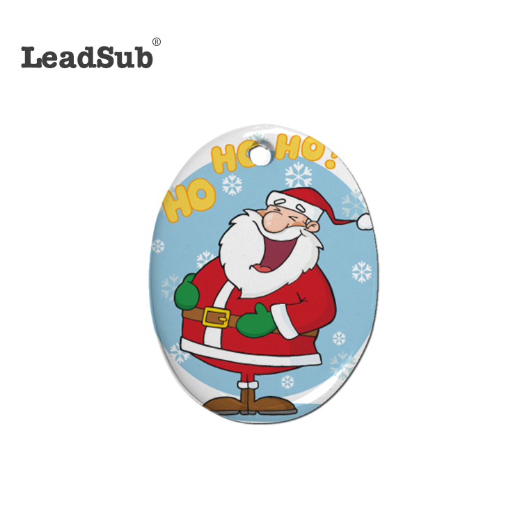 sublimation ceramic ornament 4