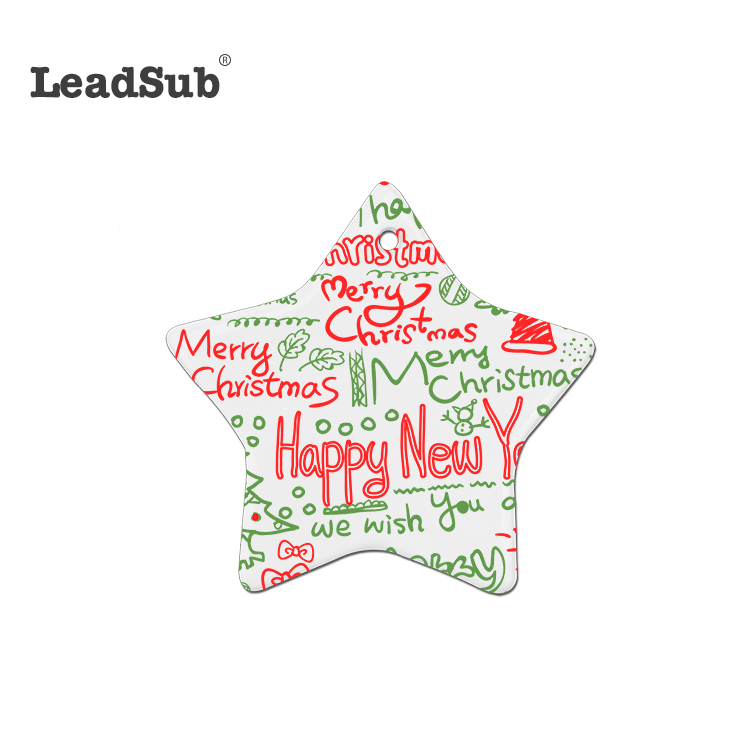 sublimation ceramic ornament 47