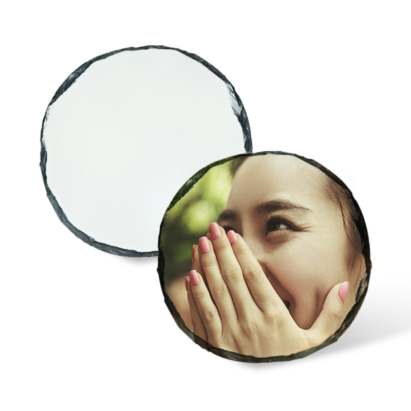 round shape sublimation slate​