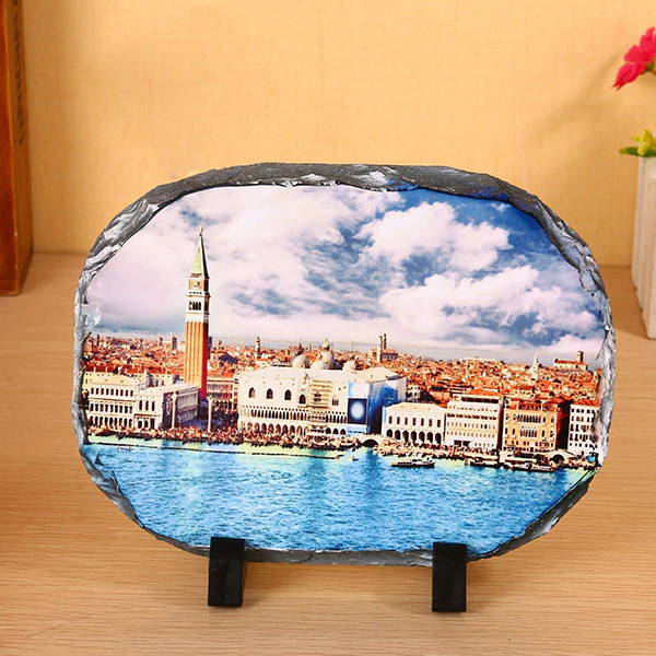 sublimation oval shape slate