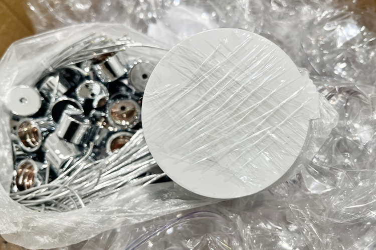 sublimation clear fillable plastic ornament ball