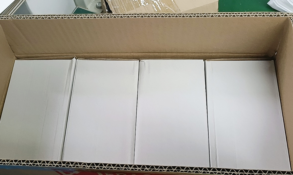 sublimation glass ornament foam package