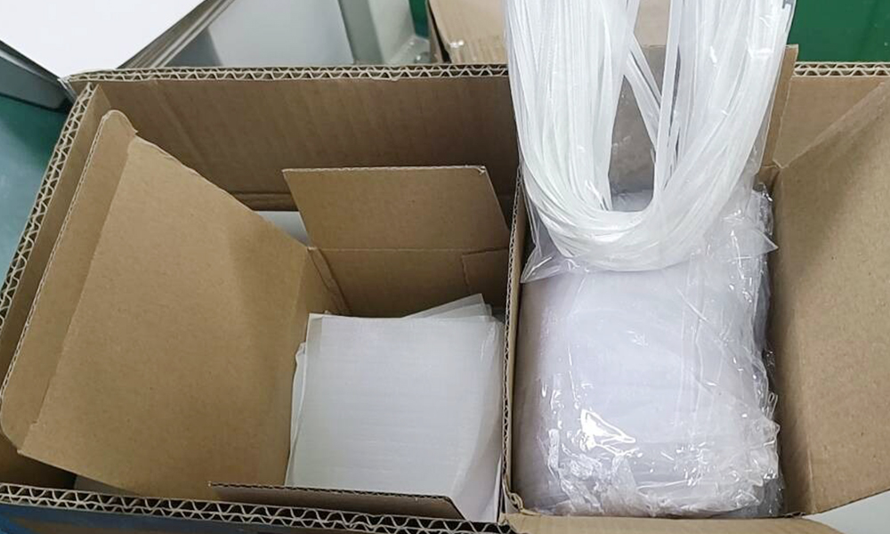 sublimation glass ornament foam package