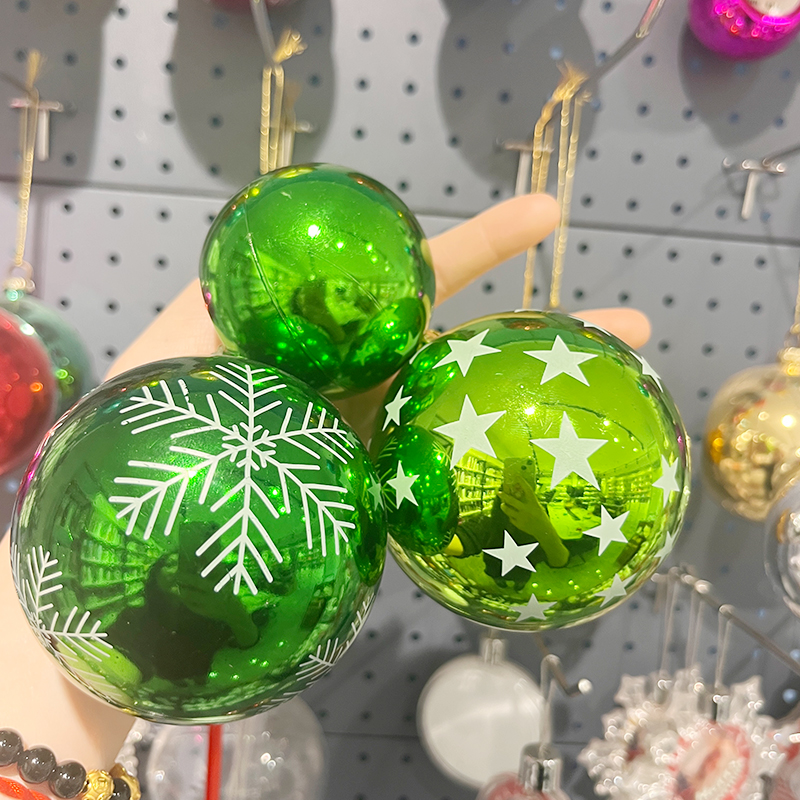 sublimation plastic ornament ball