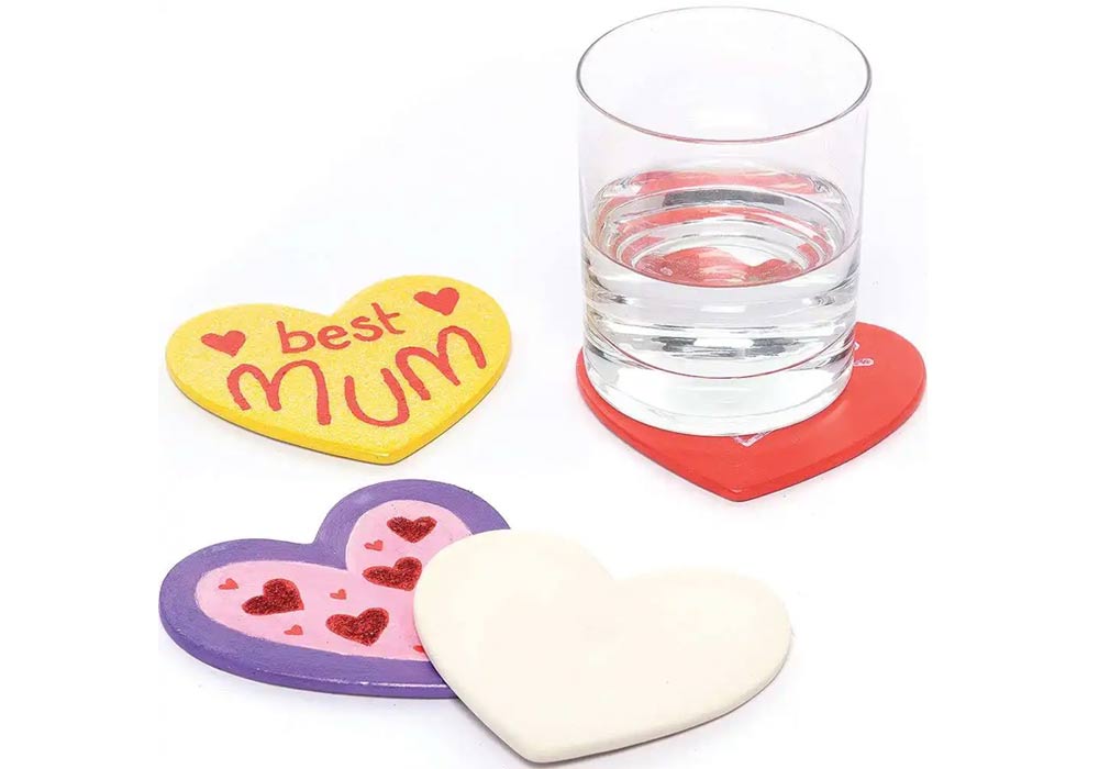 Valentine's Day sublimation coaster