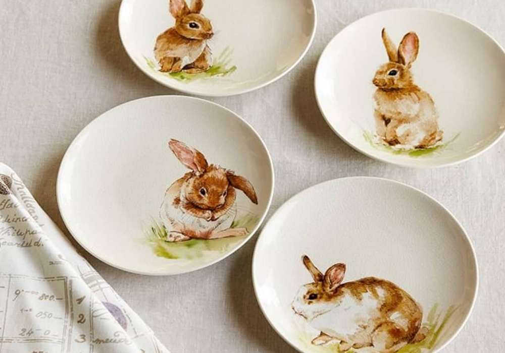 easter plate
