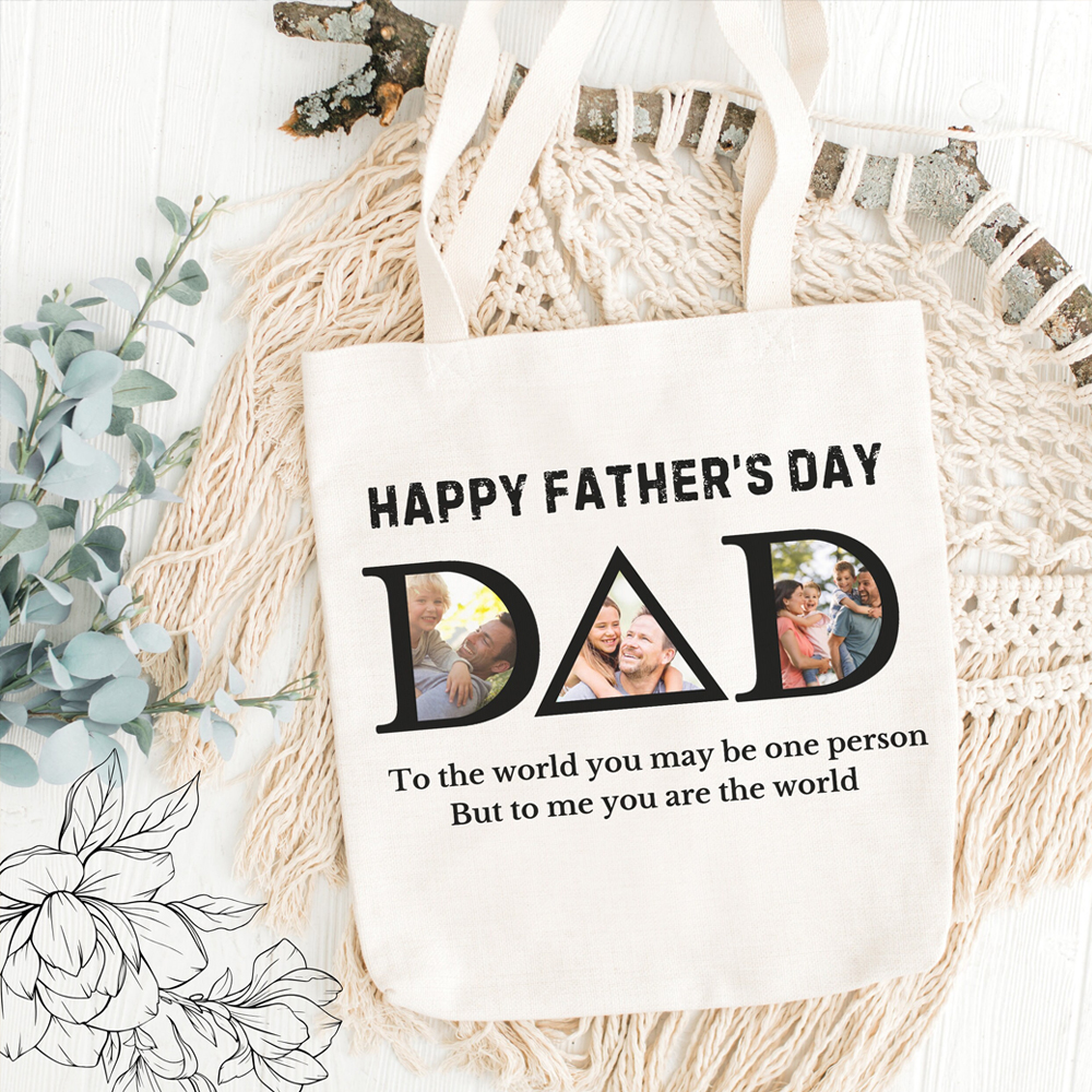 fathers day sublimation bag