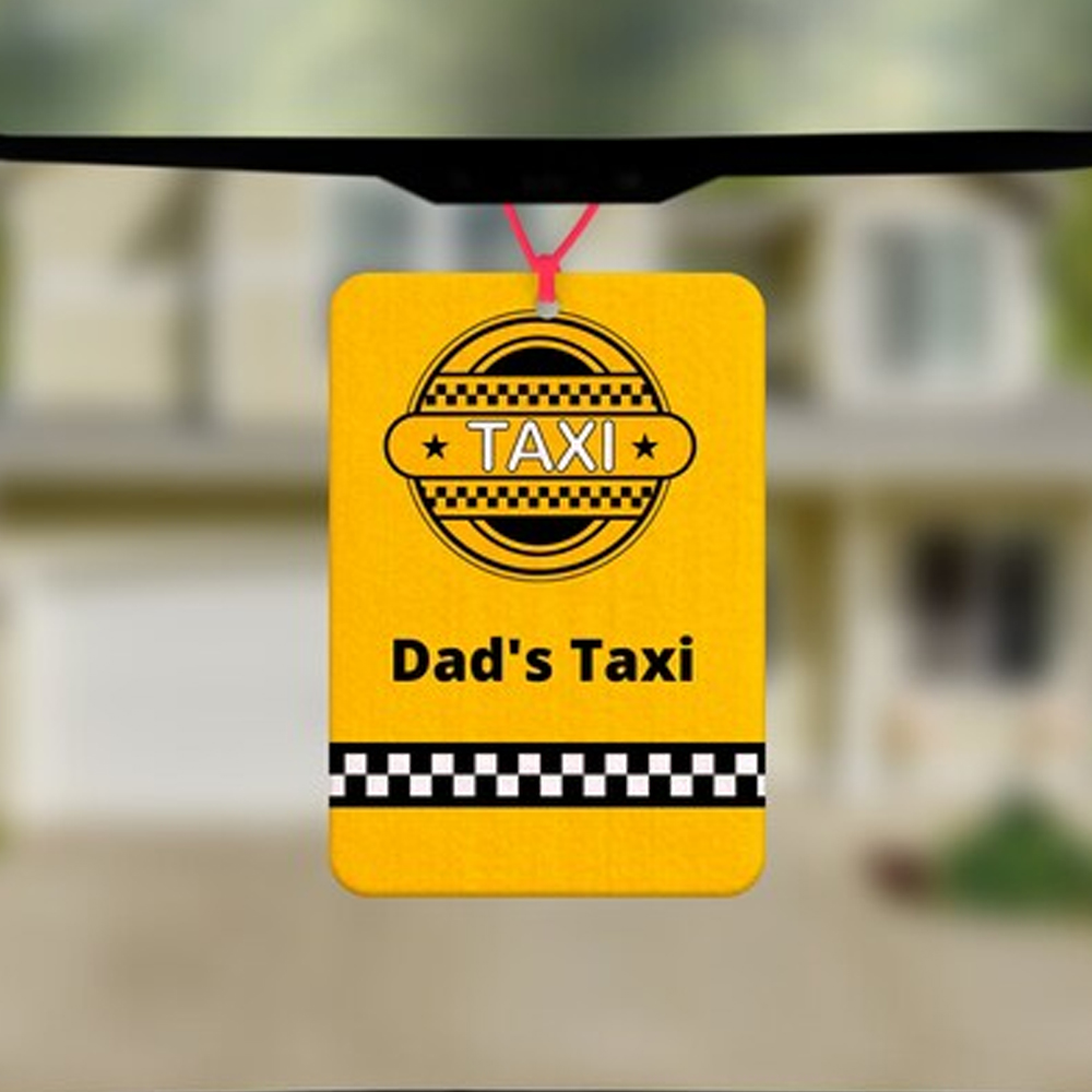fathers day sublimation car air freshener