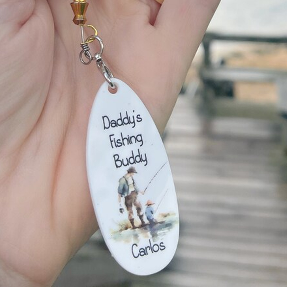 fathers day sublimation fishing lure