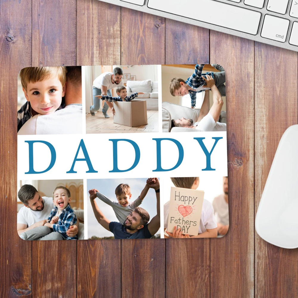 fathers day sublimation mousepad