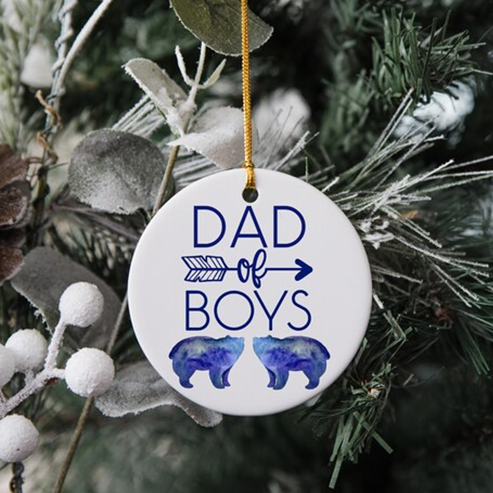 fathers day sublimation ornament