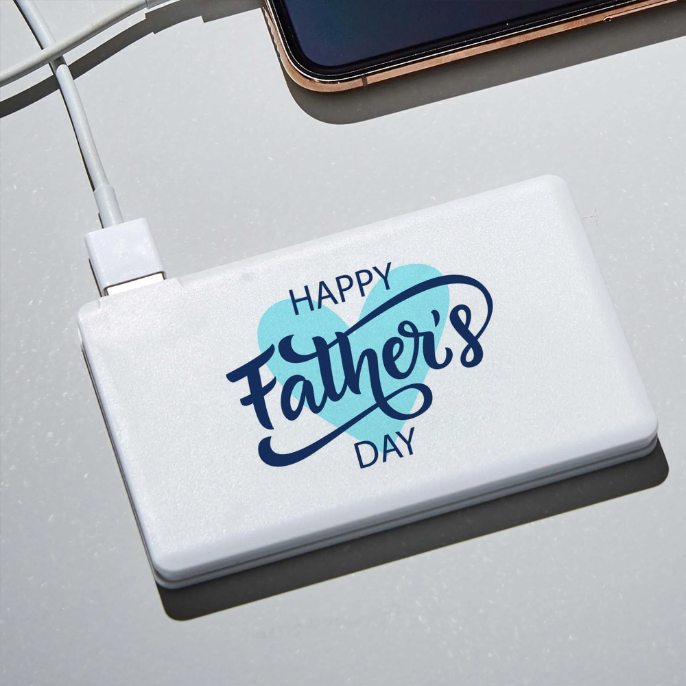 fathers day sublimation power bank
