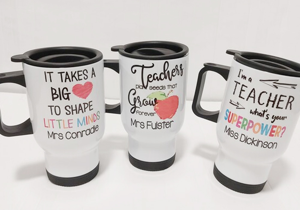 Sublimation teacher Travel Cups