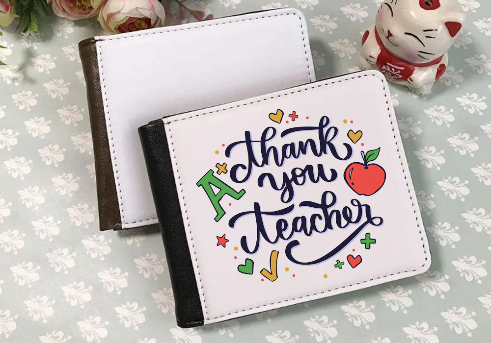 Sublimation teacher wallet