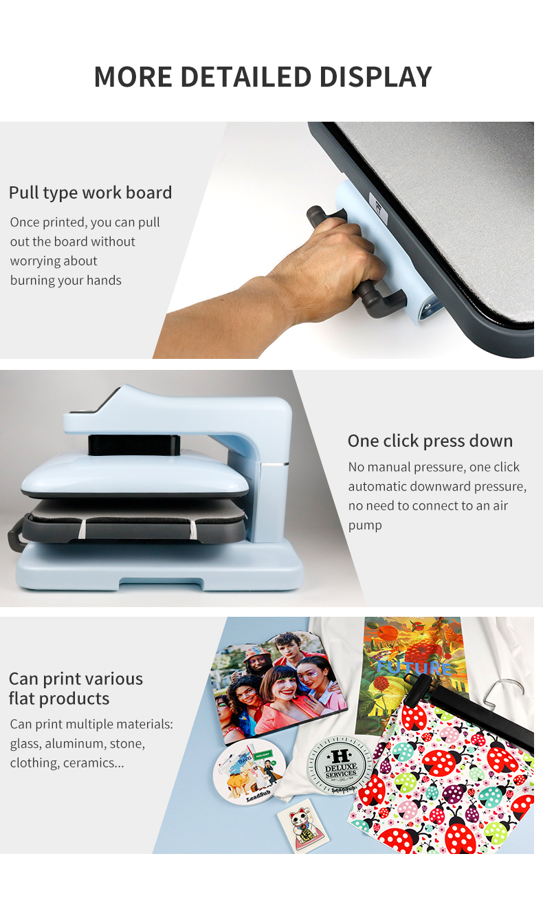 LeadSub automatic heat press machine