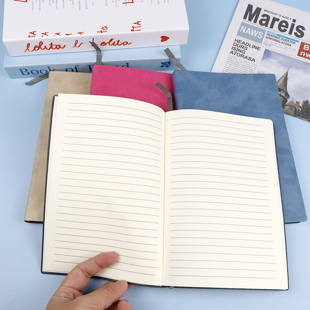 laser engrave blank PU cover A5 notebook