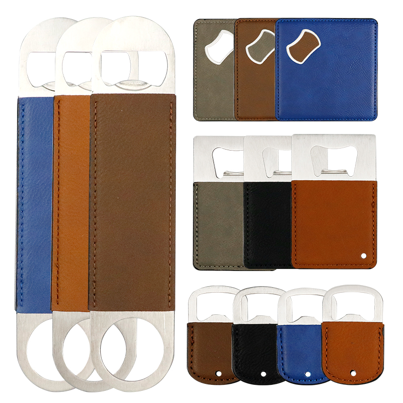 laser engrave blank PU cover opener