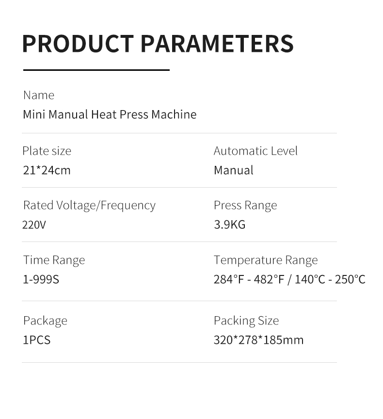 handheld flat heat press machine