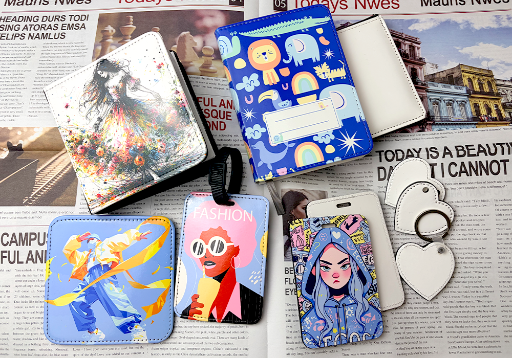 Sublimation PU Leather Blank