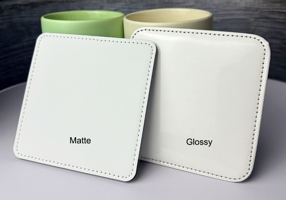 Sublimation Matte & Glossy PU Leather Blank