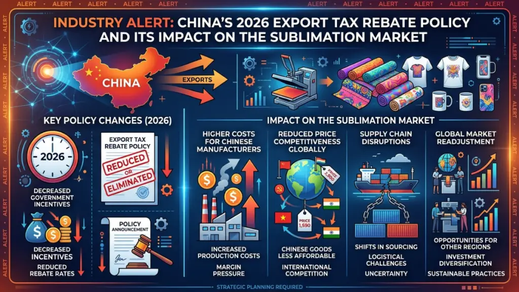2026 Export Tax Rebate Policy and Its Impact on the Sublimation Market