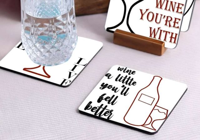 subliamtion MDF coaster