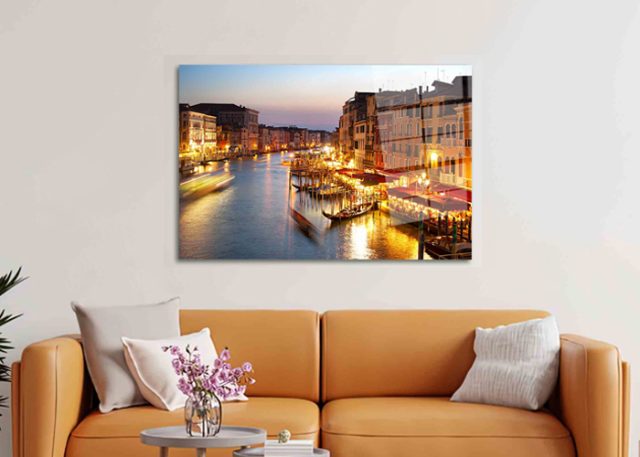 tour souvenir sublimation glass frame